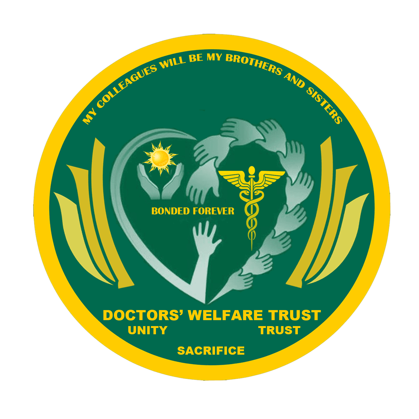 Doctors' Welfare Trust emblem