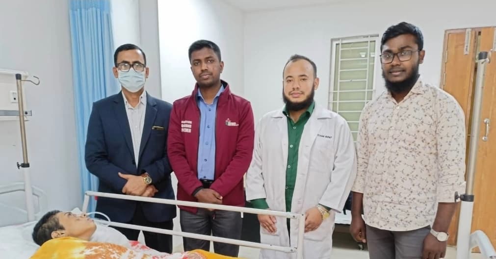 Dr.Farhana Sharmin Tania, MMC-38, was suffering from Tubercular meningitis with ischaemic Stroke