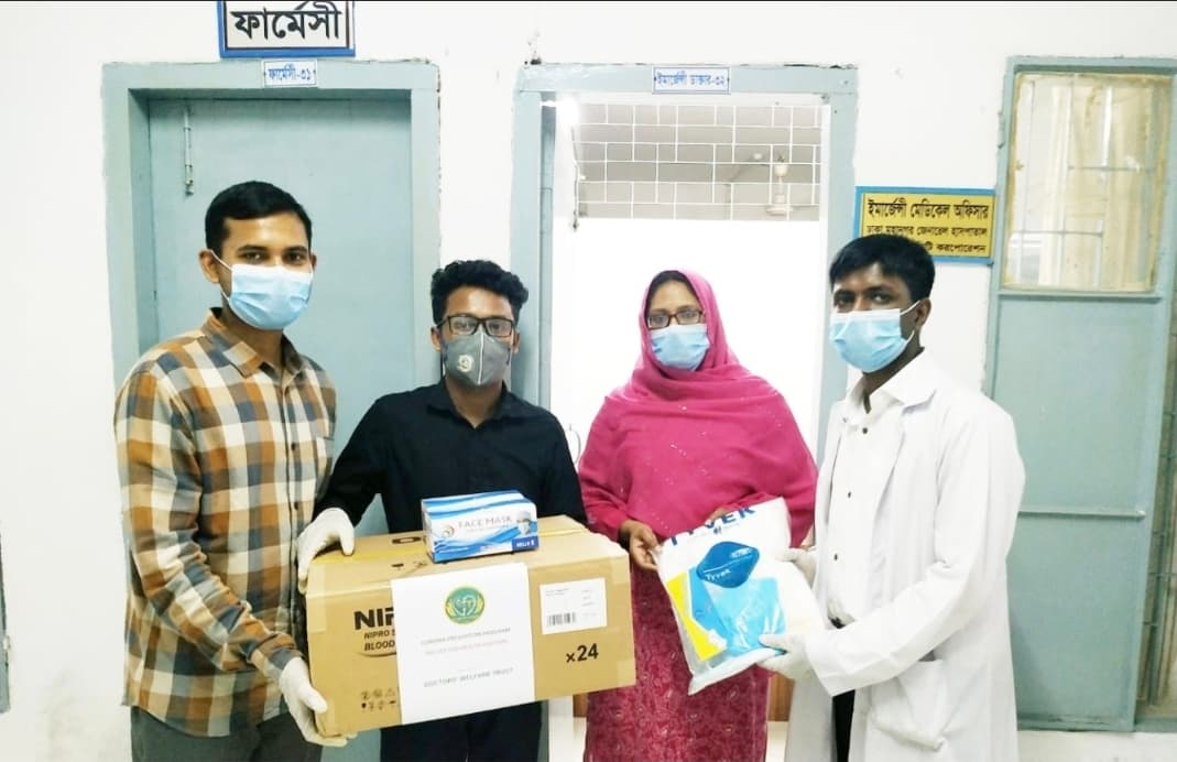 Corona Aid to Mohanagar General Hospital