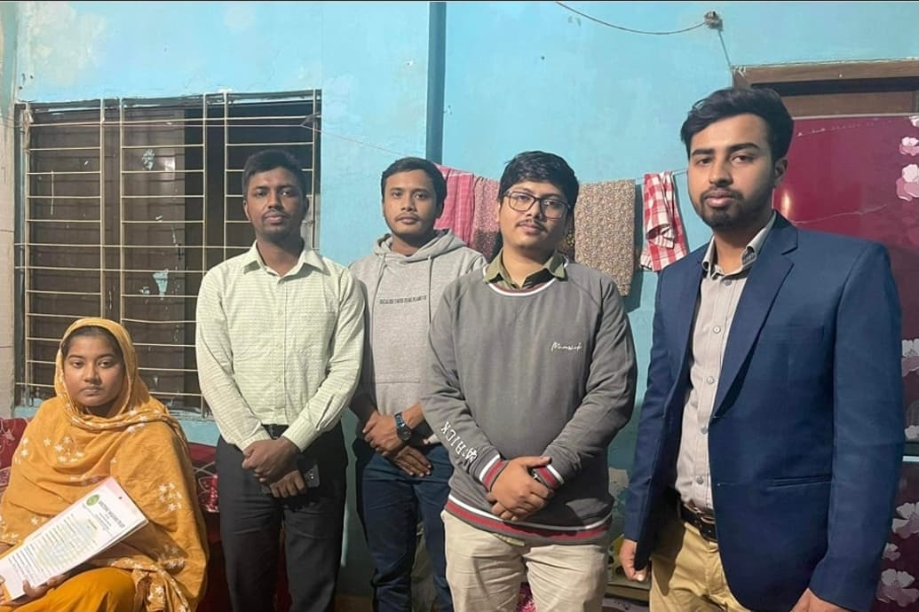Nusrat Jahan Bushra, 2nd year medical student, was suffering from Congenital primary hyperoxaluria with transplanted kidney failure